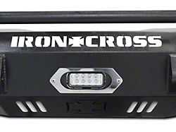 Iron Cross Center Light Bracket with 6-Inch LED Light Bar for Iron Cross HD Base Front Bumper