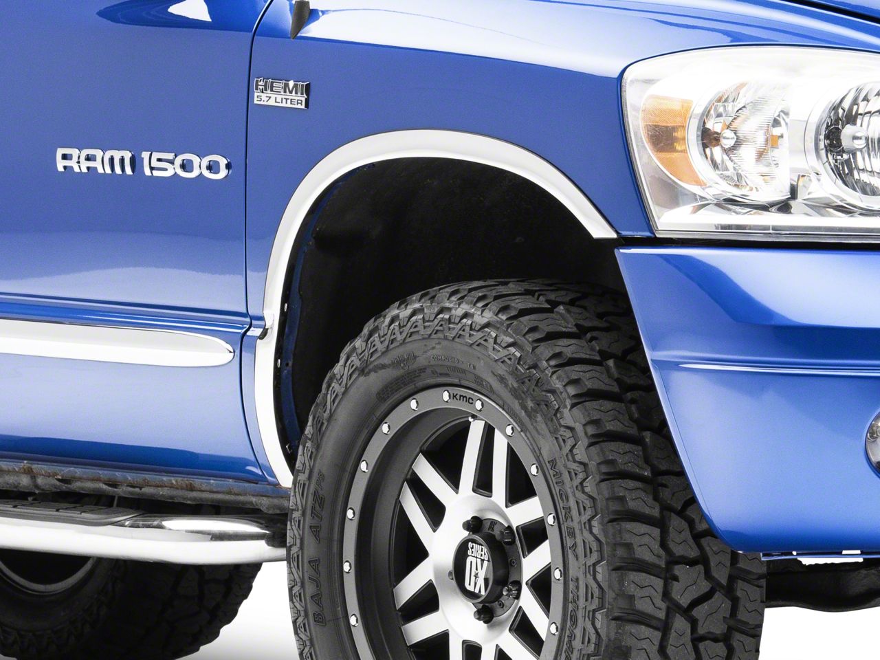 chrome fender flares for dodge ram 1500