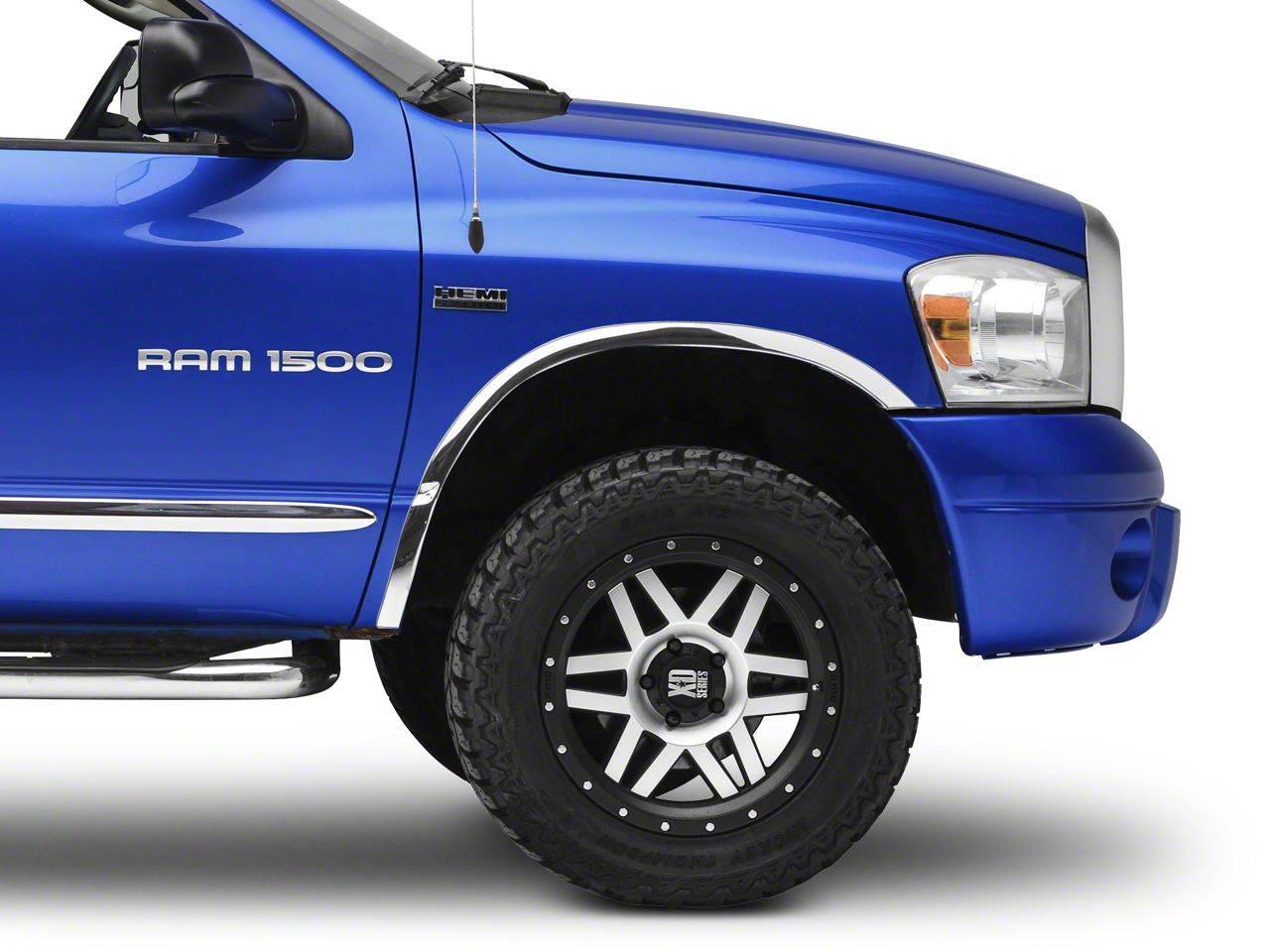 chrome fender flares for dodge ram 1500