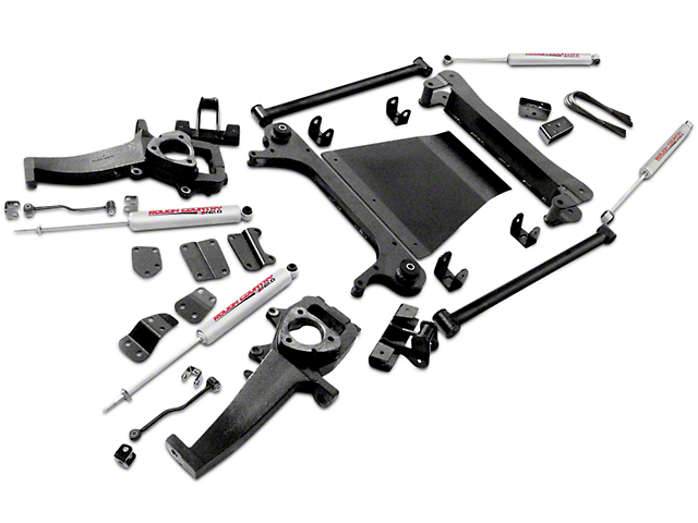 Rough Country 4-Inch Suspension Lift Kit (02-05 4WD RAM 1500)