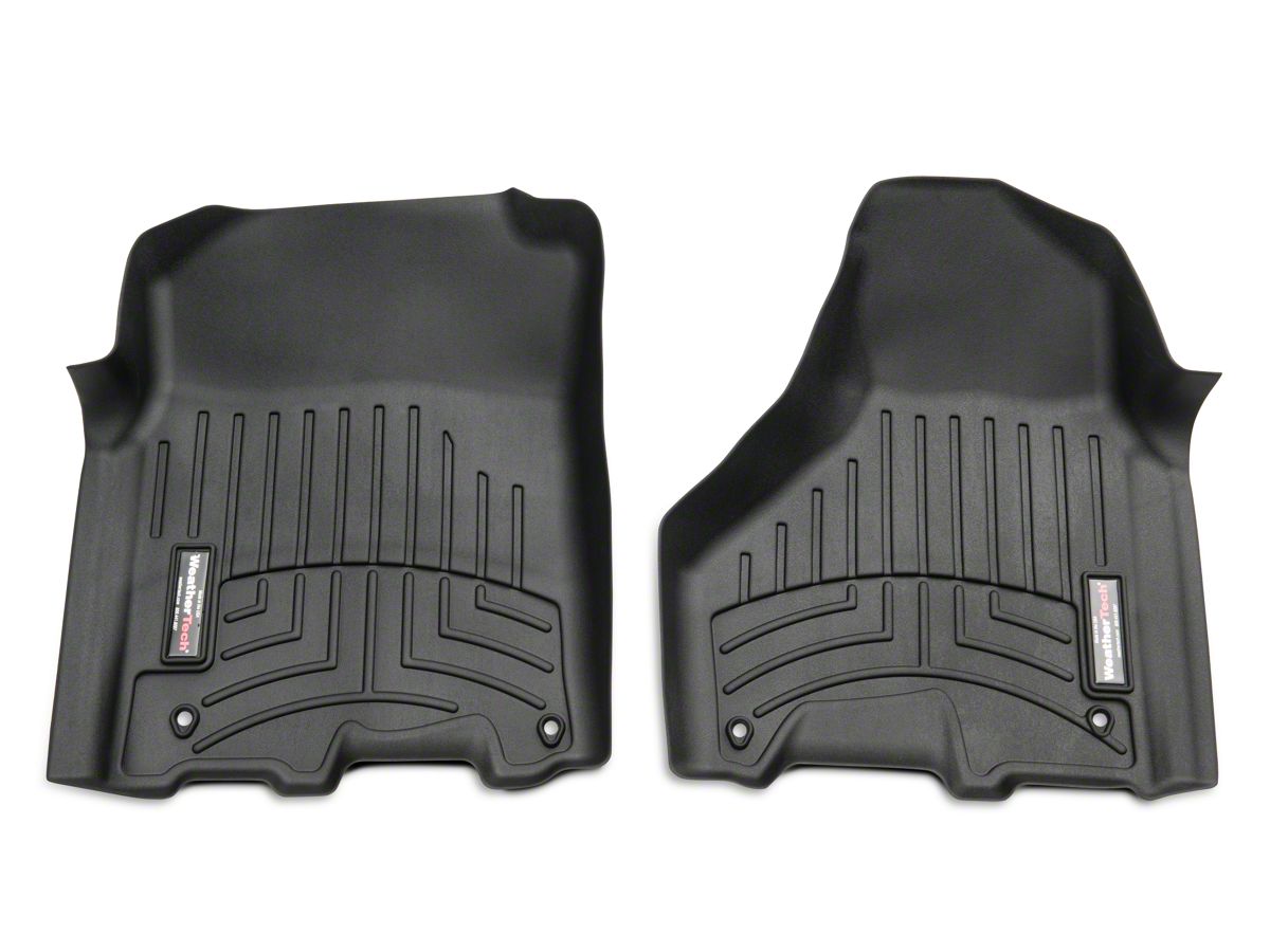 Weathertech Ram Digitalfit Front Rear Floor Liners Black