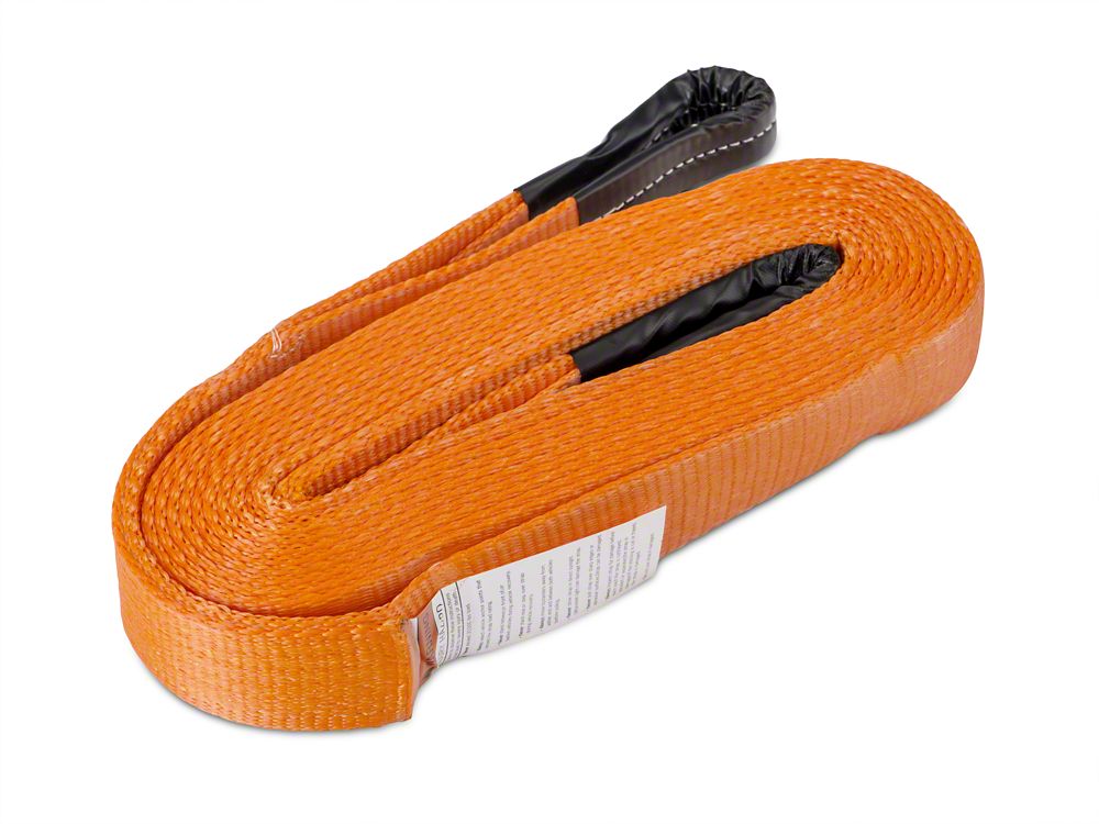 RedRock 2Inch x 30Foot Premium Recovery Strap; 20,000 lb. RedRock