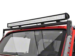 DV8 Offroad 50-Inch Chrome Series LED Light Bar; Flood/Spot Combo Beam (Universal; Some Adaptation May Be Required)