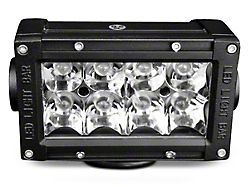 DV8 Offroad 5-Inch Chrome Series LED Light Bar; Flood/Spot Combo Beam (Universal; Some Adaptation May Be Required)