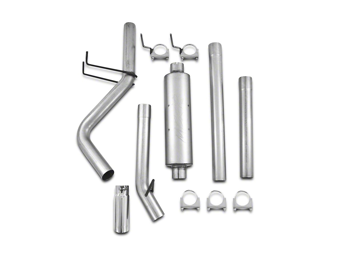 Port side exhaust. MBRP Muffler. Side Exhaust