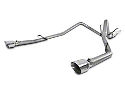 MBRP 2.50-Inch Installer Series Dual Exhaust System with Polished Tips; Rear Exit (09-18 5.7L RAM 1500 w/ Factory Dual Exhaust)