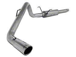 MBRP 3-Inch Installer Series Single Exhaust System with Polished Tip; Side Exit (03-08 5.7L RAM 1500)