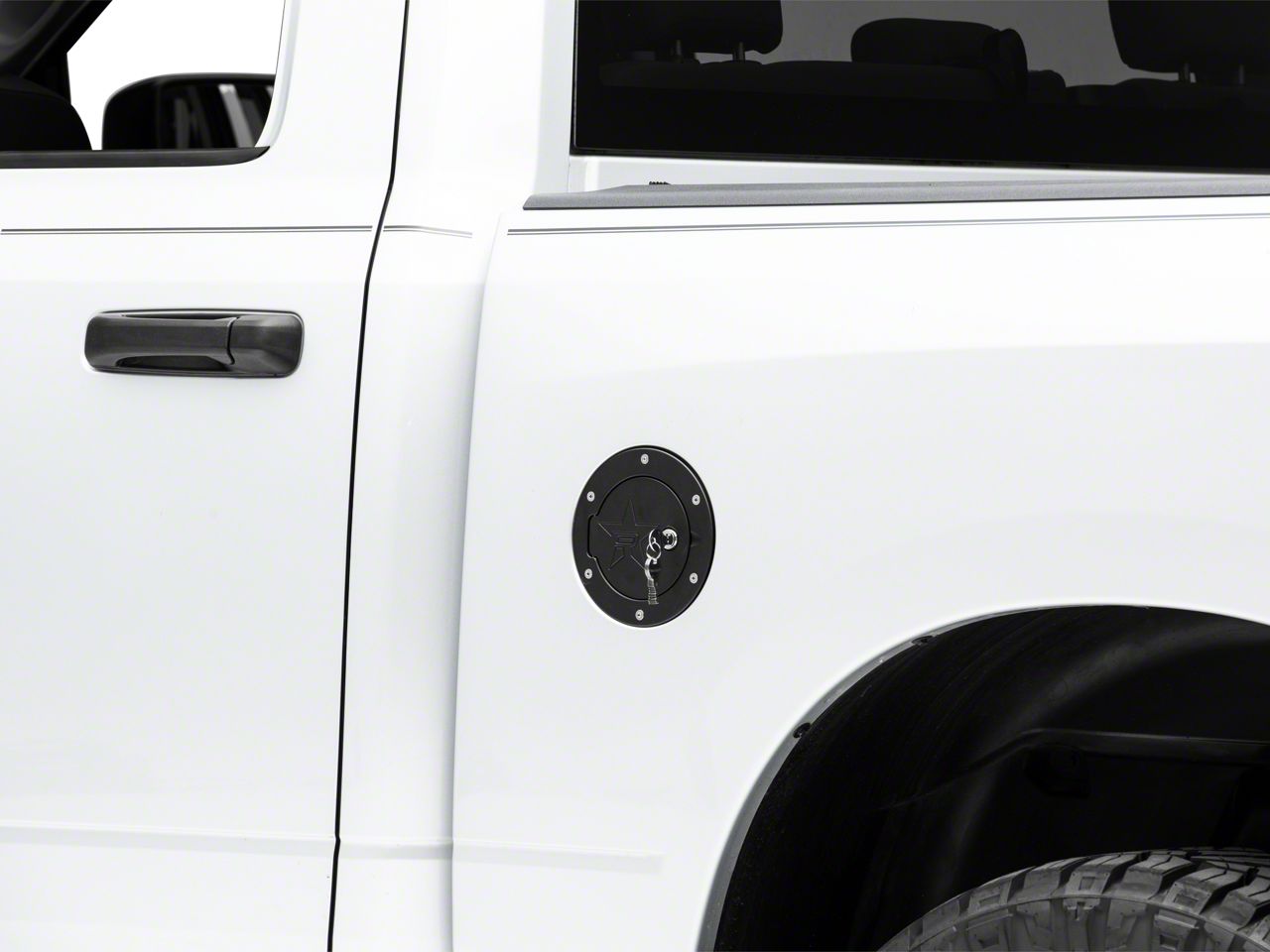 ram 1500 locking fuel door