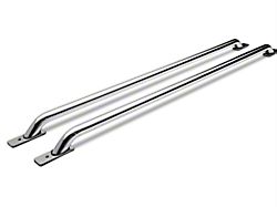 Barricade Bed Rails; Stainless Steel (02-18 RAM 1500 w/ 8-Foot Box)