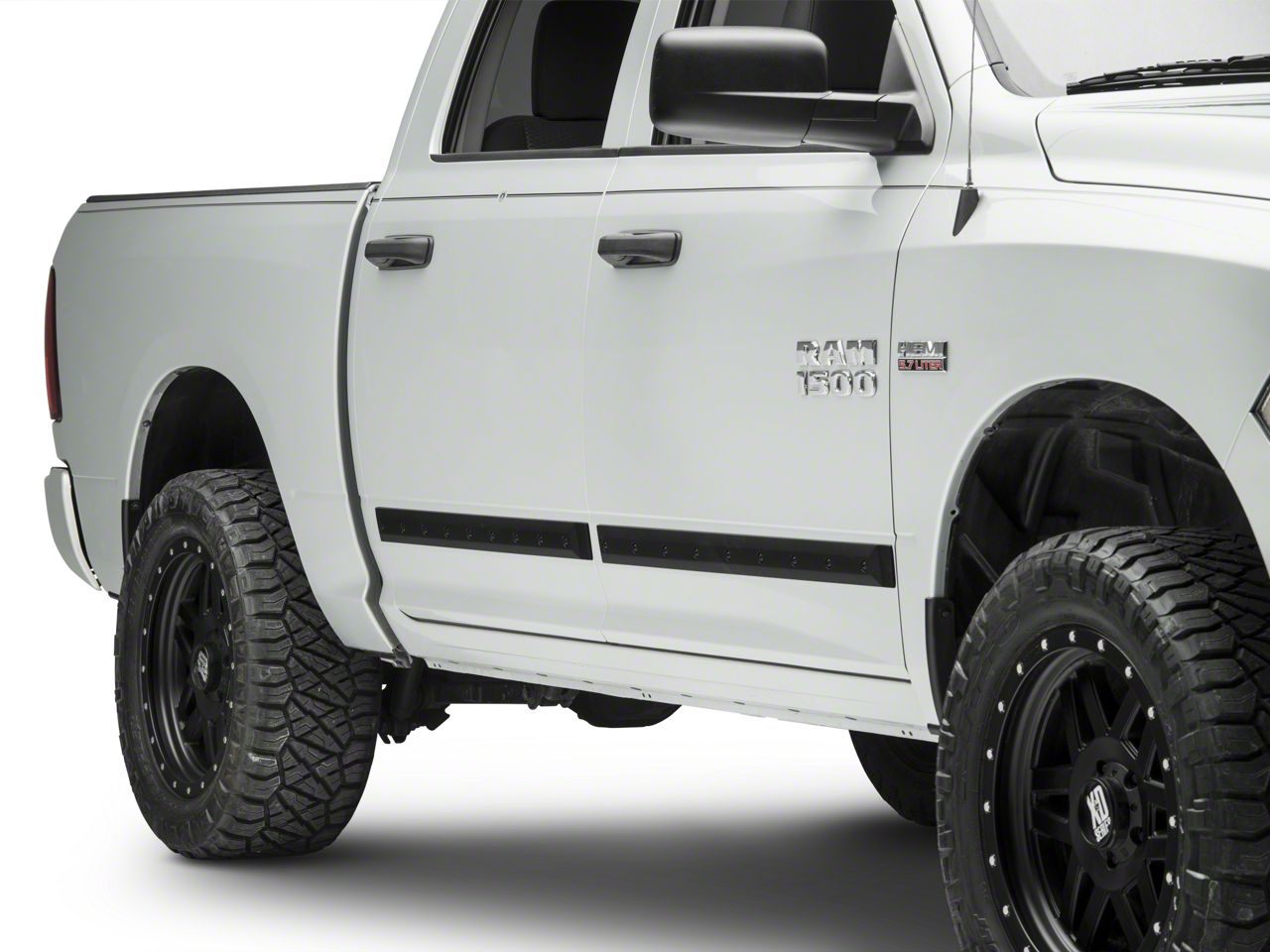 dodge ram chrome body side molding