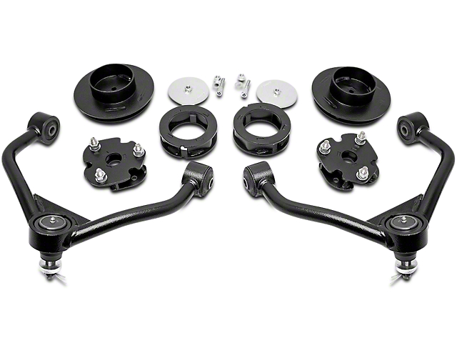 Rough Country 3-Inch Bolt-On Suspension Lift Kit (12-18 4WD RAM 1500 w/o Air Ride)
