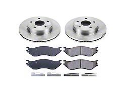 PowerStop OE Replacement Brake Rotor and Pad Kit; Front (02-18 RAM 1500)