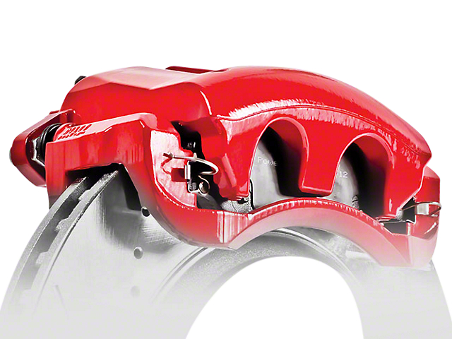PowerStop Performance Rear Brake Calipers; Red (02-18 RAM 1500, Excluding SRT-10)