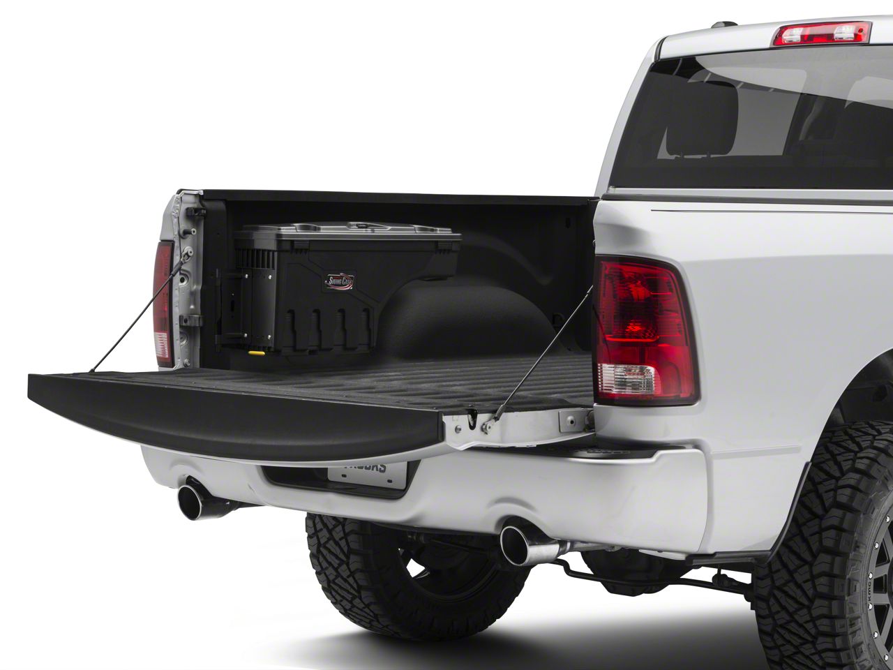 dodge truck with side storage