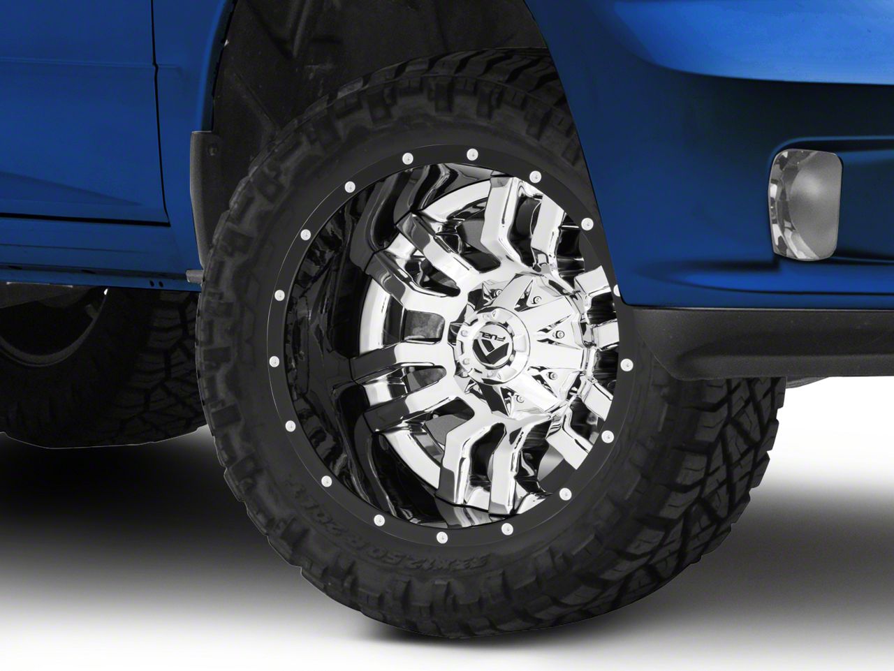 Fuel Wheels RAM Sledge Chrome 5Lug Wheel 20x10 D27020007047 (0218 RAM 1500, Excluding Mega Cab)