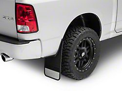 Husky MudDog Mud Flaps with Stainless Steel Weight; Rear (Universal; Some Adaptation May Be Required)