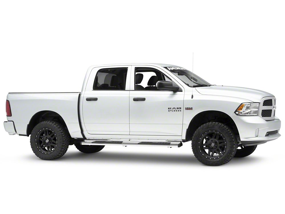 Barricade S6 Running Boards; Stainless Steel (09-18 RAM 1500 Quad Cab ...