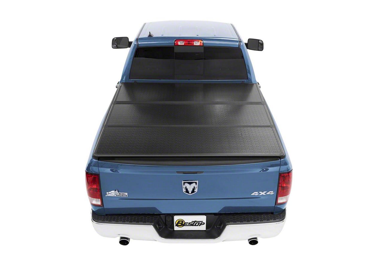 Bestop Ram Ez Fold Hard Tonneau Cover Aluminum R107401 09 18 Ram 1500 W 5 7 Ft 6 4 Ft Box W O Ram Box