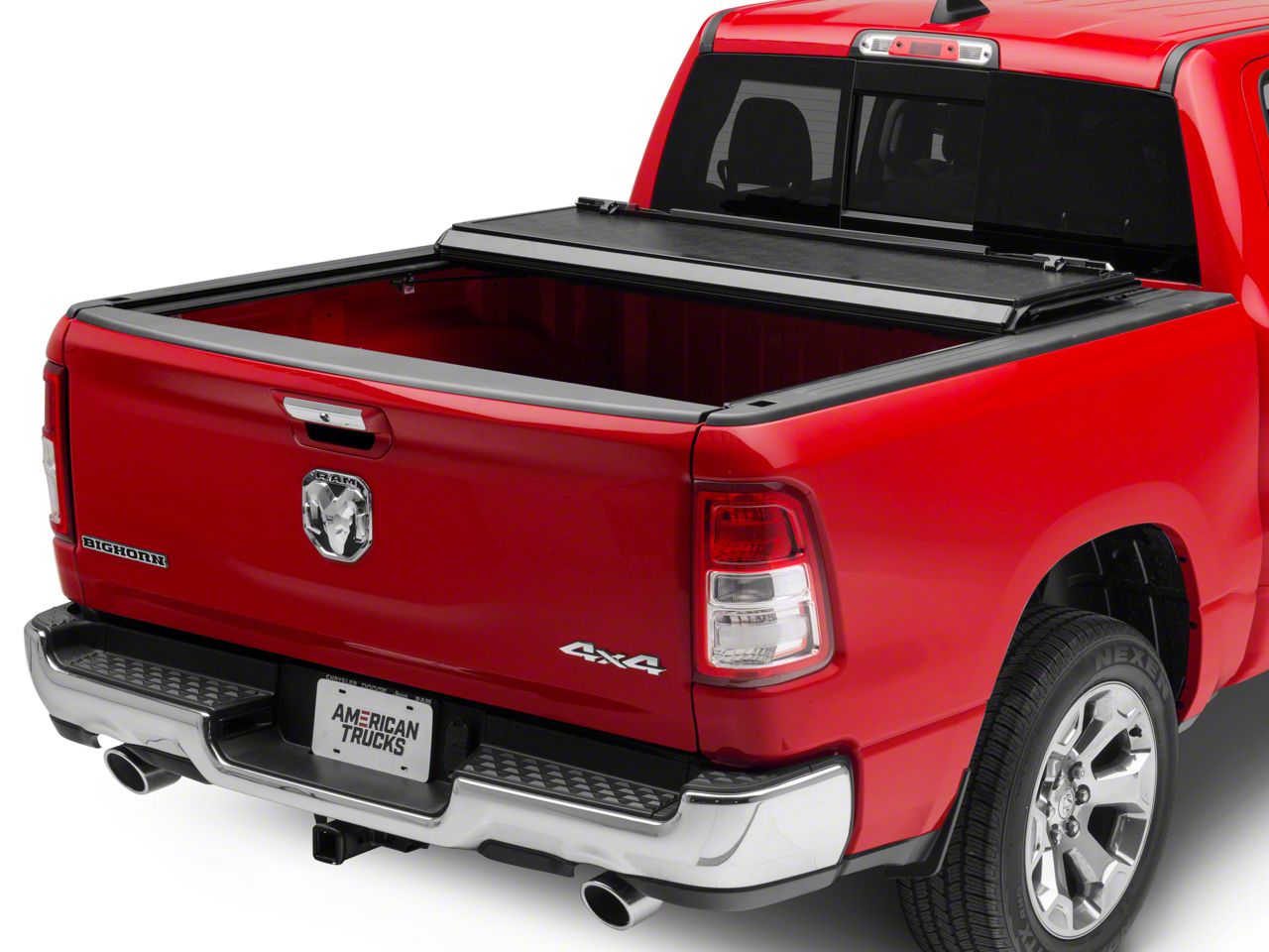 BAK Industries RAM BAKFlip FiberMax TriFold Tonneau Cover R108073 (2019 RAM 1500)