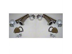 Granatelli Motor Sports Manual Exhaust Cutout; 2.50-Inch; Pair (Universal; Some Adaptation May Be Required)