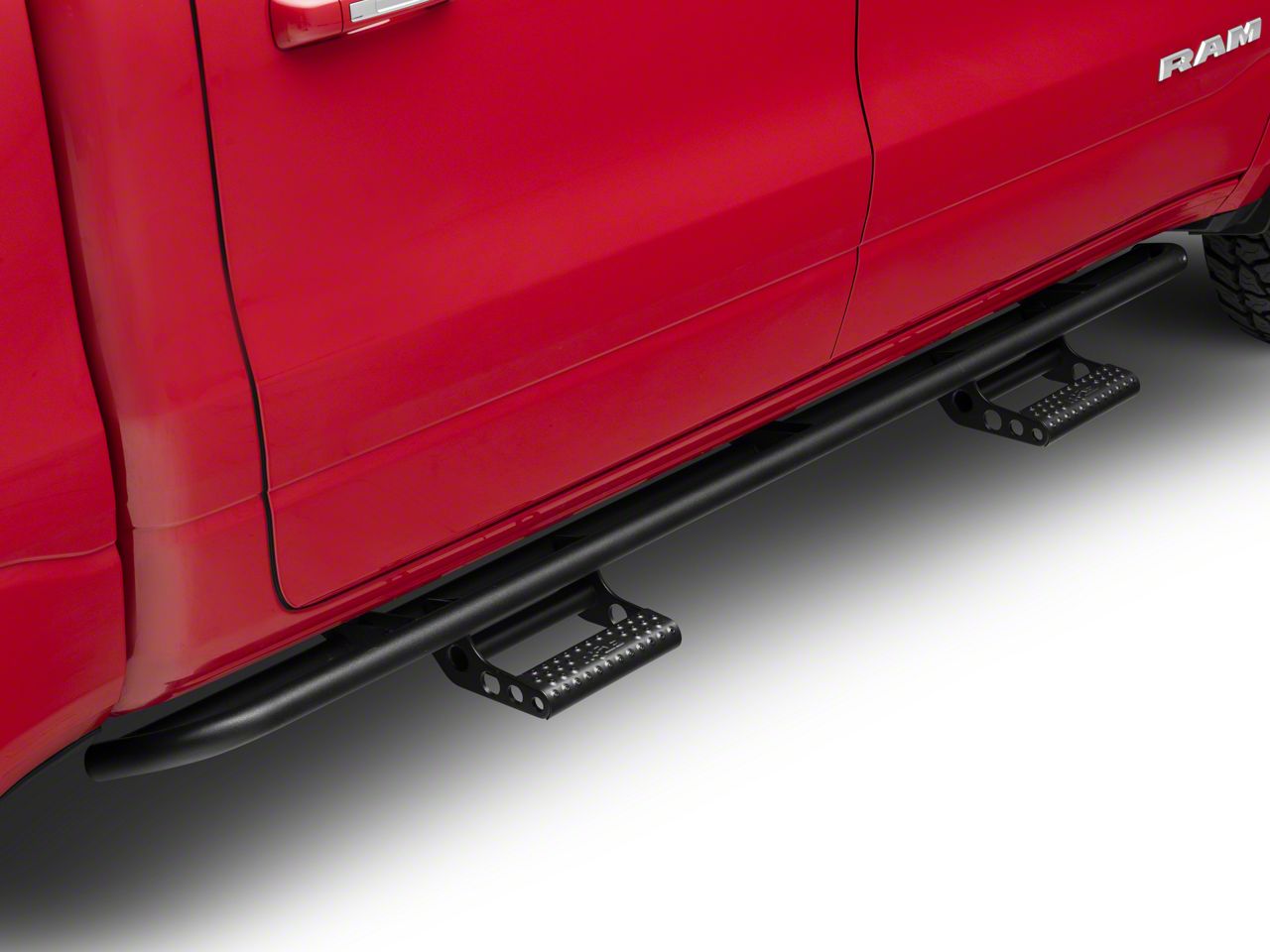 N-Fab RAM Cab Length RKR Side Rails - Textured Black D194RKRCC (19-20 ...