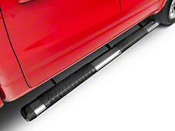 Barricade 5-Inch Aluminum Side Step Bars; Stainless Steel Cover Plate (19-22 RAM 1500 Crew Cab)