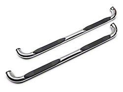Barricade 3-Inch Side Step Bars; Stainless Steel (19-23 RAM 1500 Quad Cab)