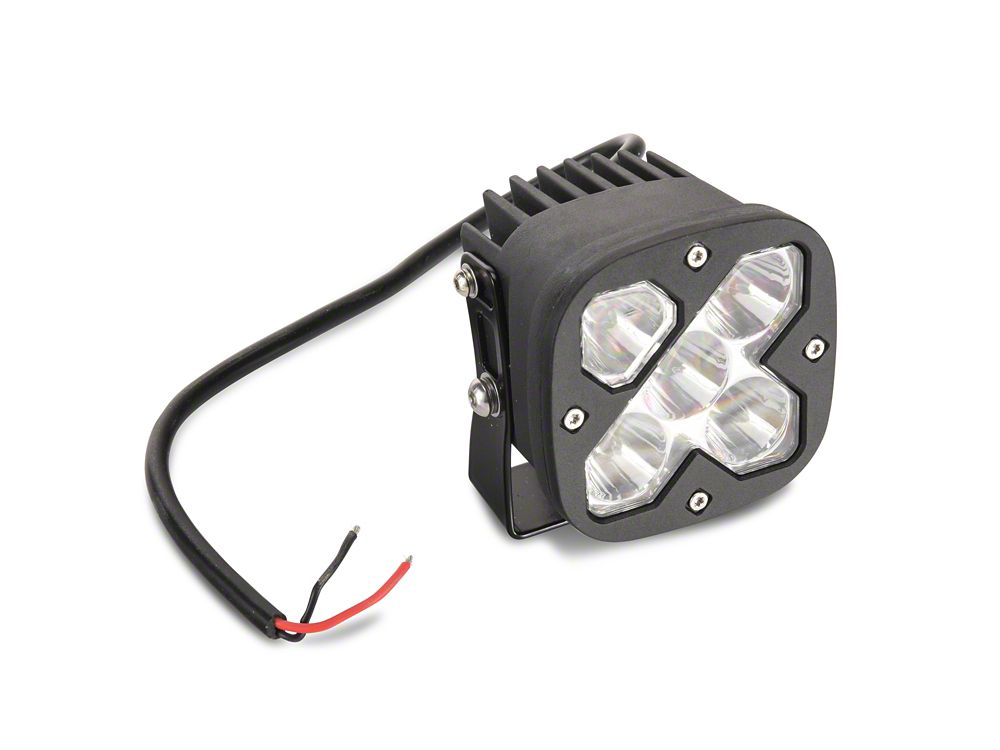 Raxiom 3-Inch Square High-Powered LED Light (Universal; Some Raxiom 3-Inch Square High-Powered LED Light (Universal; Some