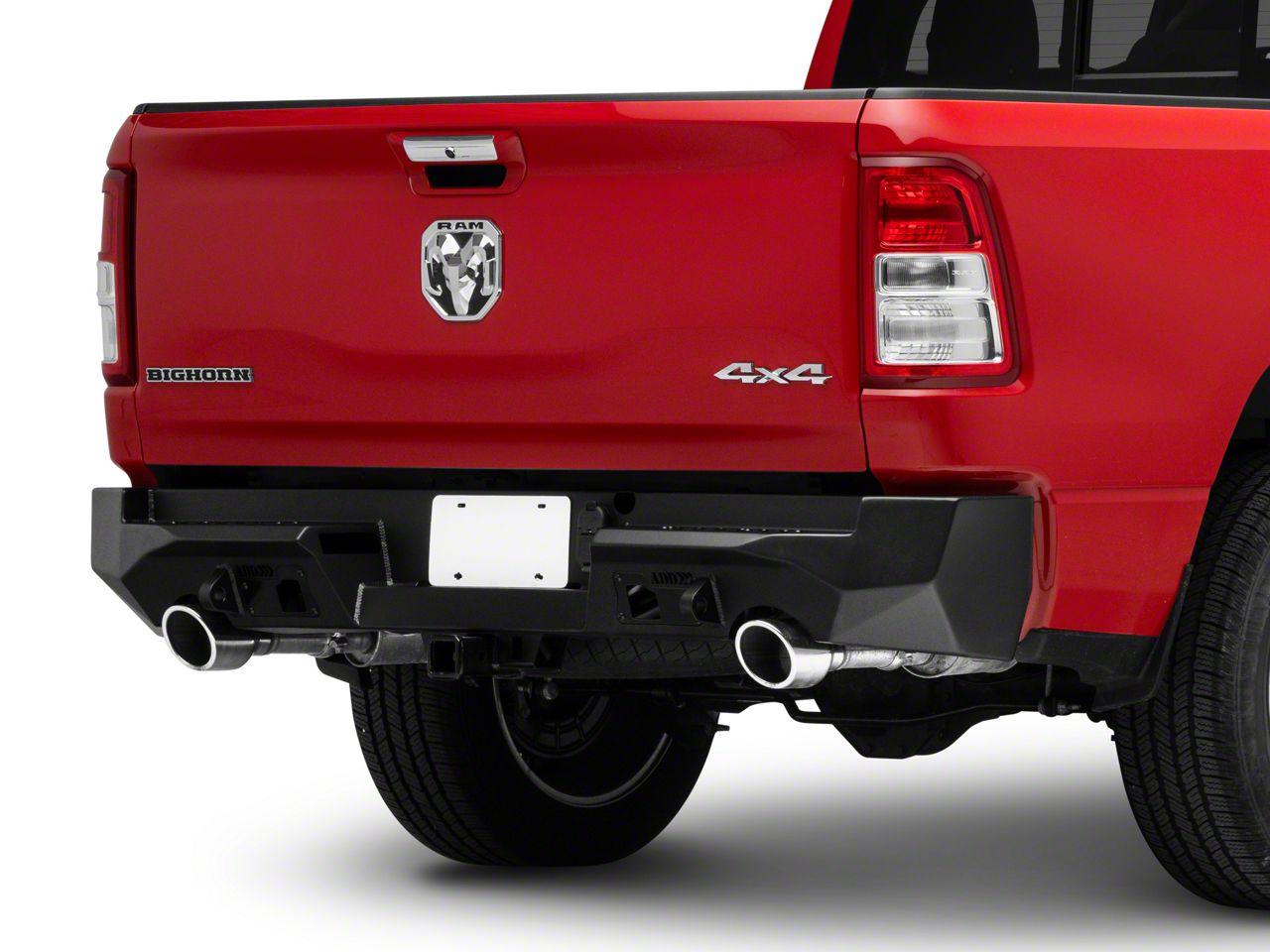 Addictive Desert Designs RAM 1500 Stealth Fighter Rear Bumper R109475 ...