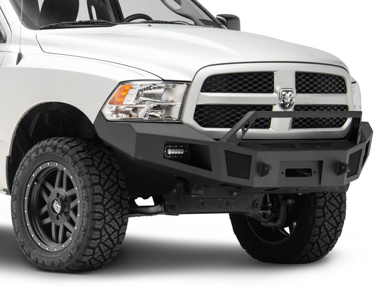 ram 1500 winch behind bumper