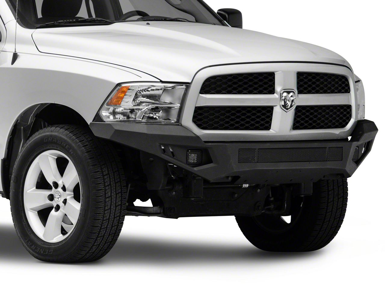 2009 dodge ram 1500 front bumper with fog lights