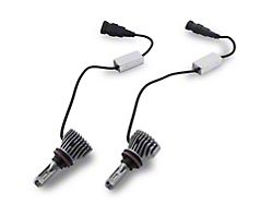 Axial LED Headlight Bulbs; Low Beam; H11 (09-18 RAM 1500 w/ Factory Halogen Quad Headlights)
