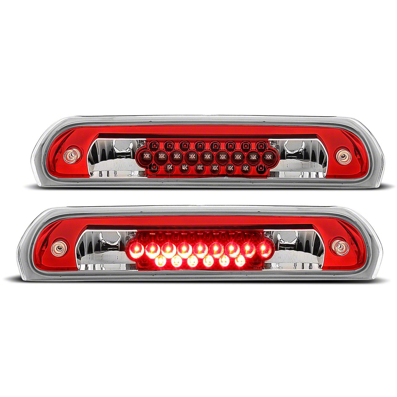 RAM 1500 LED Third Brake Light; Chrome (0208 RAM 1500)