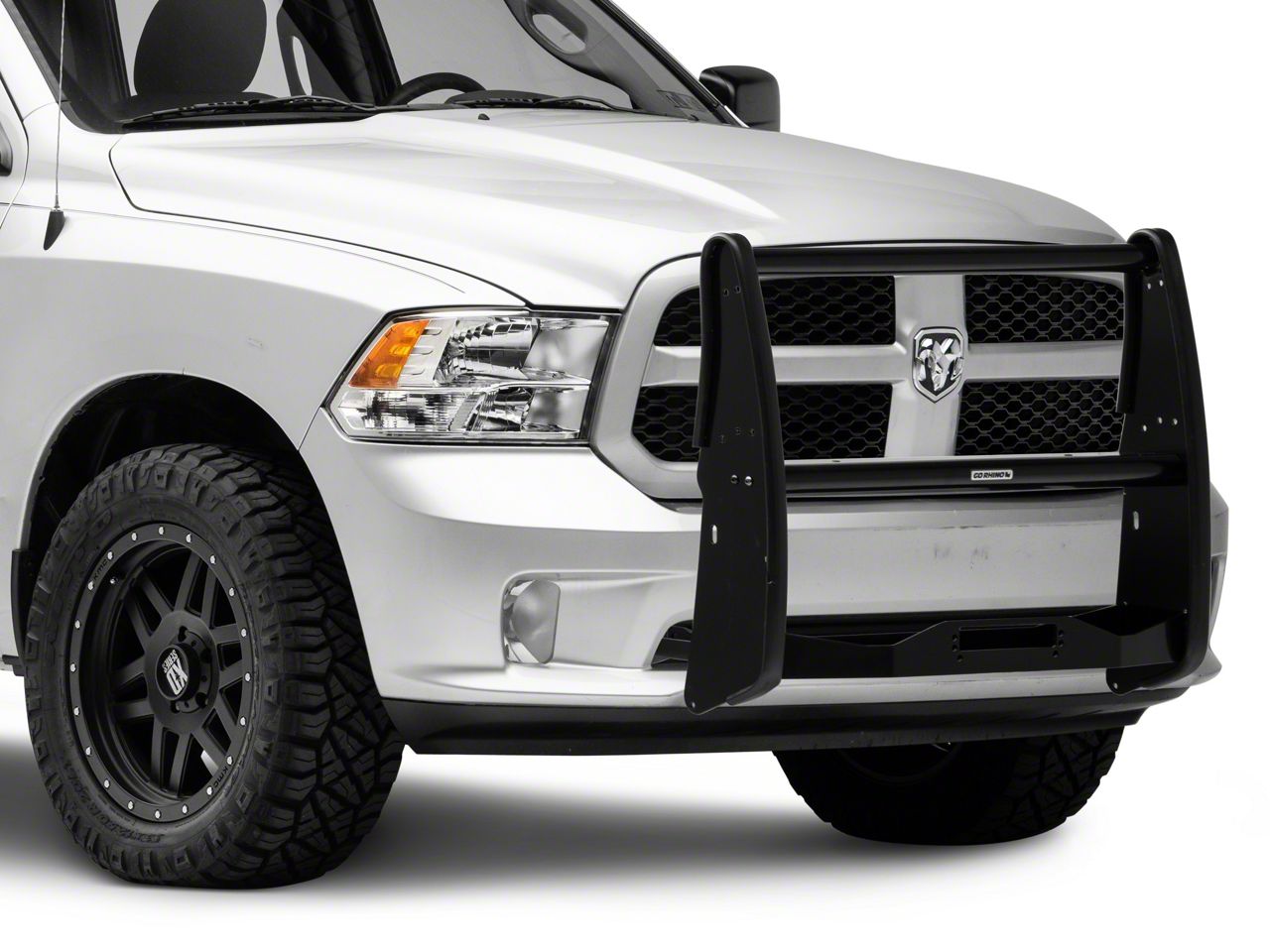 ram 1500 brush guard with winch