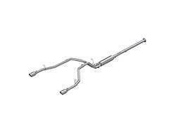 MBRP 2.50-Inch Pro Series Dual Exhaust System with Polished Tips; Rear Exit (19-22 5.7L RAM 1500)