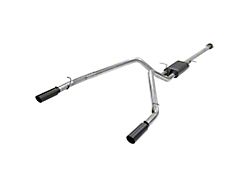 Flowmaster American Thunder Dual Exhaust System with Black Tips; Rear Exit (19-22 5.7L RAM 1500 w/ Factory Dual Exhaust)