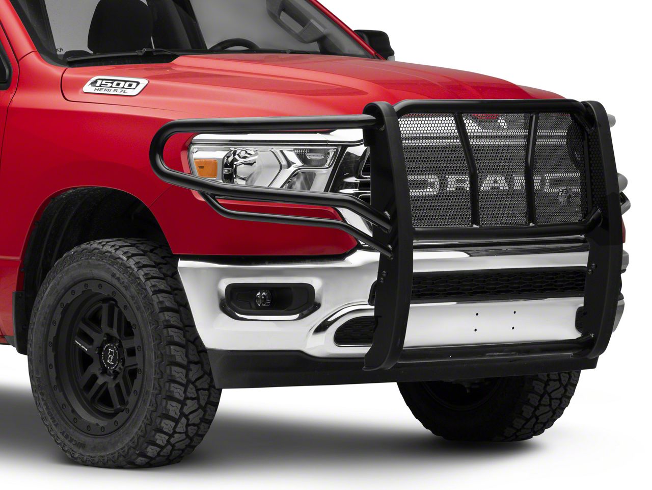 Ram 1500 Hdx Grille Guard; Black (19-22 Ram 1500, Excluding Ecodiesel 