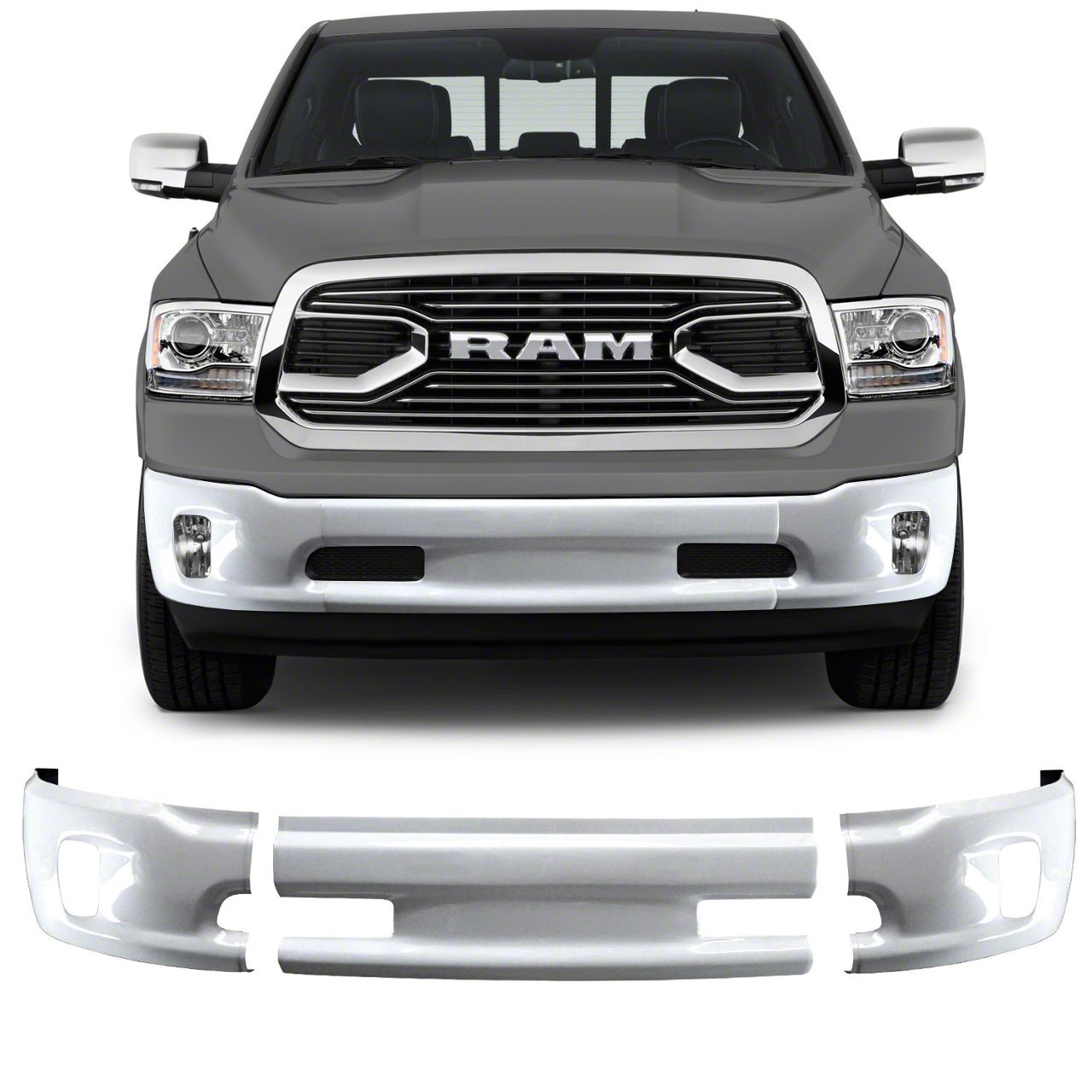 upper bumper cover ram 1500