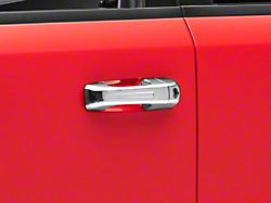 Door Handle Covers with Smart Key Opening; Chrome (19-22 RAM 1500)