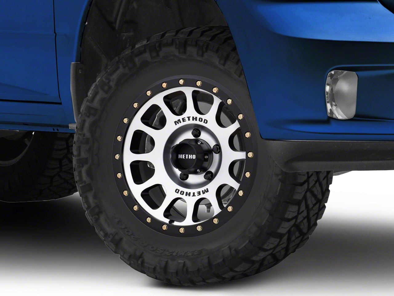 Method Race Wheels RAM 1500 MR305 NV Matte Black Machined 5-Lug Wheel ...