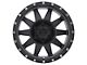 Method Race Wheels MR301 The Standard Matte Black 6-Lug Wheel; 17x8.5; 0mm Offset (03-09 4Runner)