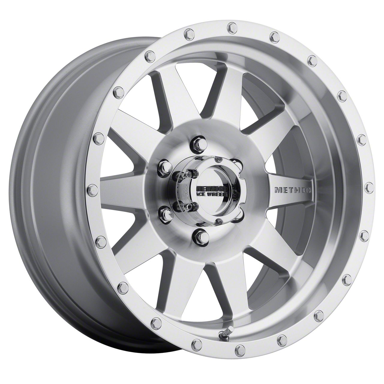 Method Race Wheels Tacoma MR301 The Standard Machined 6-Lug Wheel; 17x8 ...