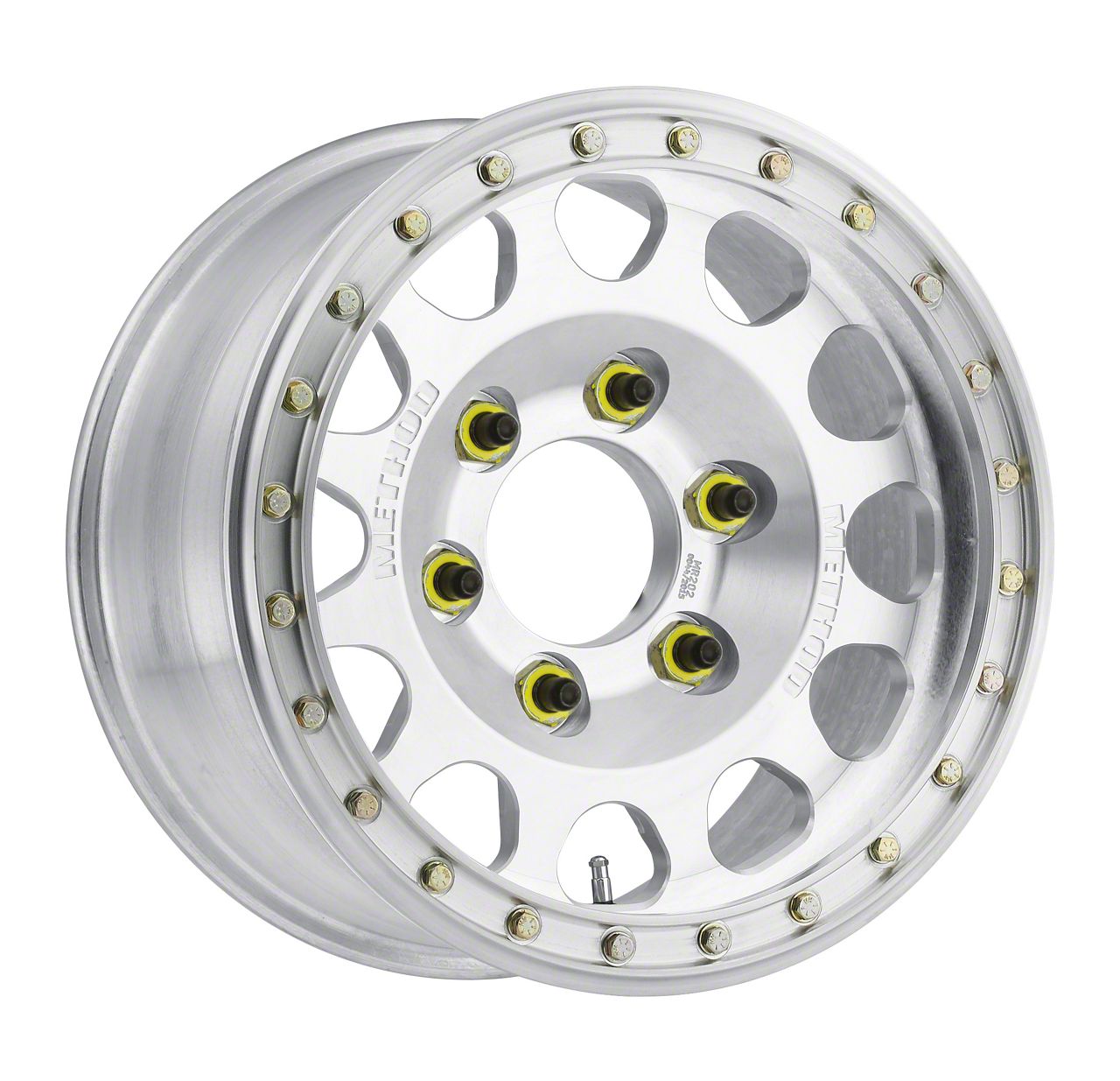 Method Race Wheels MR202 Forged Raw Machined 6-Lug Wheel; 17x9; -12mm Offset (22-23 Tundra)