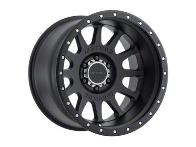 Method Race Wheels MR605 NV Matte Black 6-Lug Wheel; 20x9; -12mm Offset (03-09 4Runner)