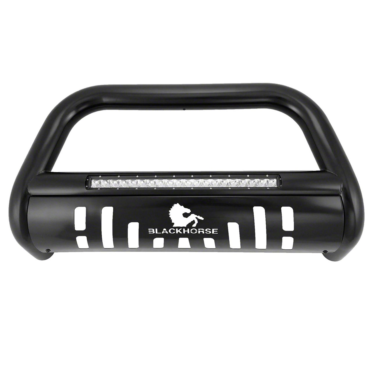 RAM 1500 Beacon Bull Bar; Skid Plate; Black (19-22 RAM 1500, Excluding ...