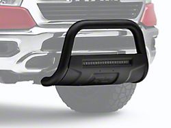 Rough Country Bull Bar with 20-Inch LED Light Bar; Black (19-22 RAM 1500, Excluding Rebel & TRX)