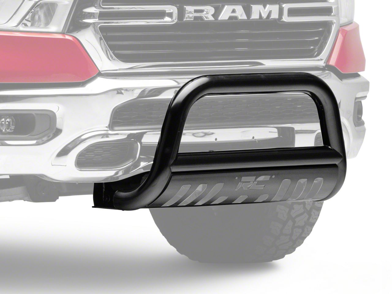 Rough Country RAM 1500 Bull Bar; Black B-D2092 (19-22 RAM 1500 ...