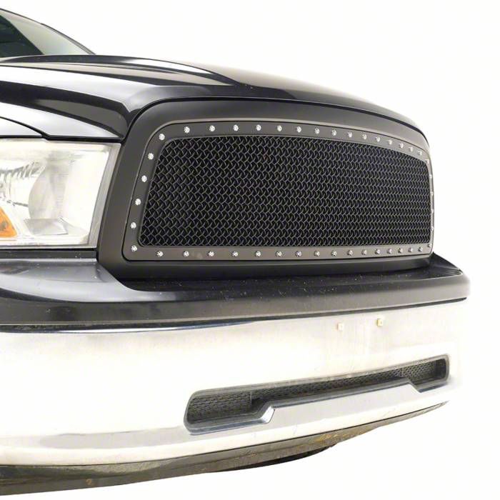 RAM 1500 Evolution Wire Mesh Upper Replacement Grille; Black (09-12 RAM ...