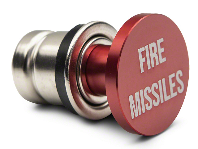 RedRock Fire Missile Lighter Plug; Red Anodized (02-22 RAM 1500)