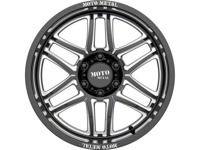 Moto Metal MO992 Gloss Black Milled 6-Lug Wheel; 20x10; -18mm Offset (05-15 Tacoma)